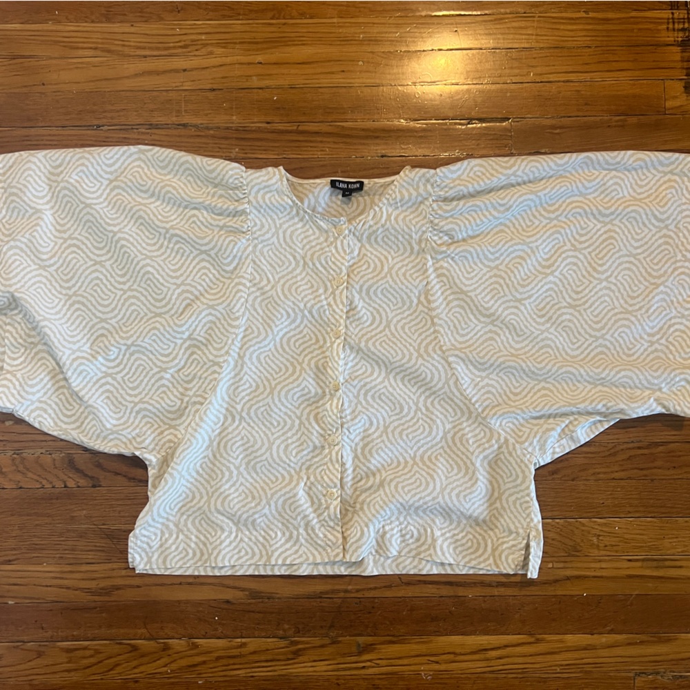 Ilana Kohn oversized button up shirt